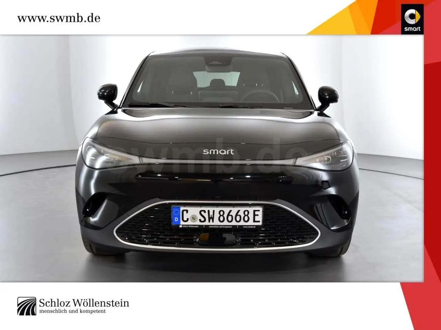 smart #3 Premium LED/ACC/Pano-D/Memory/Keyless/HuD/360 Schwarz - 2