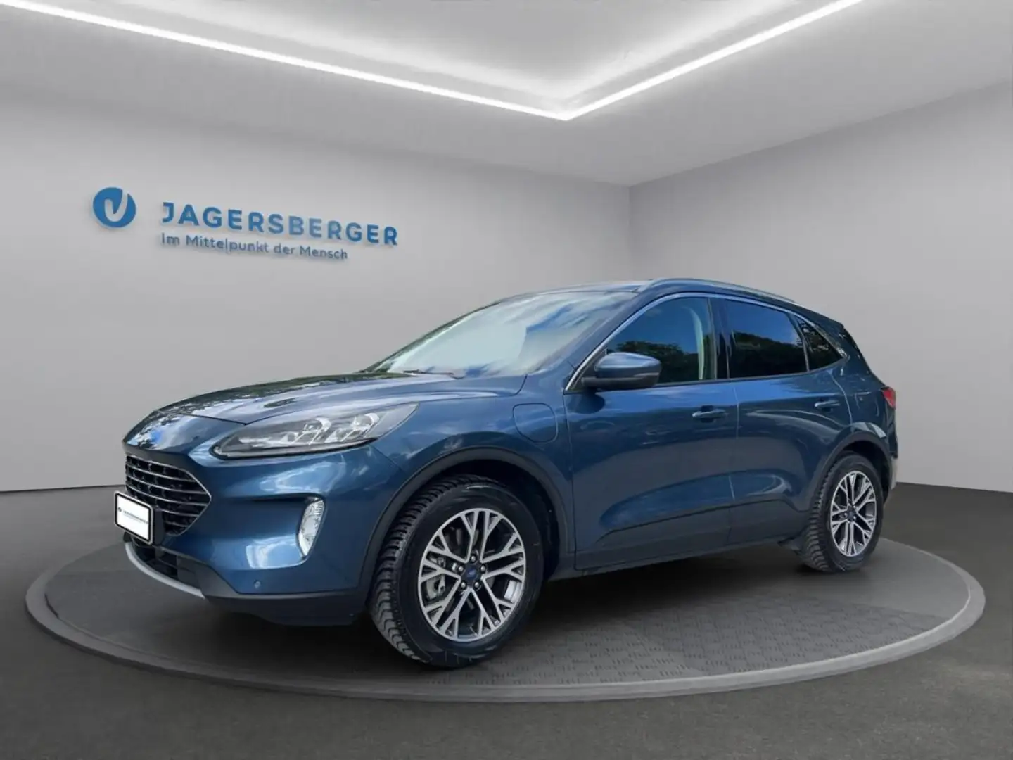 Ford Kuga 2,5 Duratec PHEV Titanium X Aut. Blau - 1