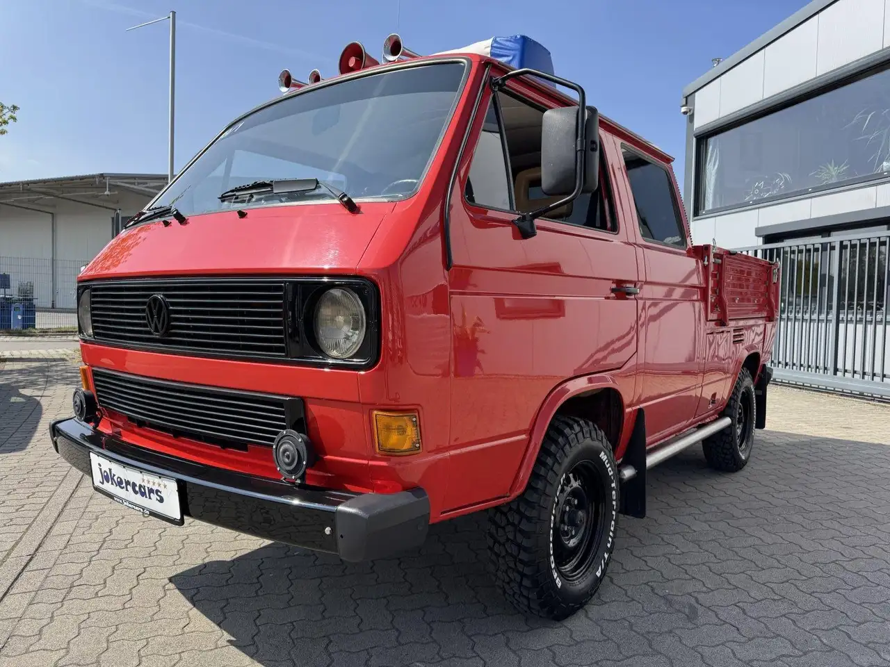 Volkswagen T3 Doka 2.1 WBX ..Feuerwehr..1.HD Topzustand, foto 2