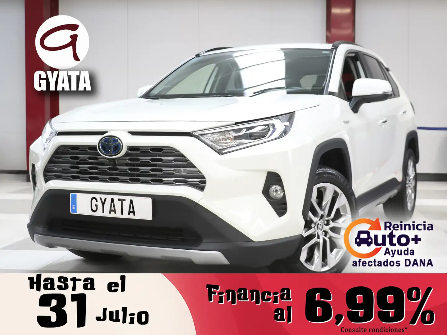 Toyota RAV 4 2.5 hybrid 2WD Luxury Blanco - 1
