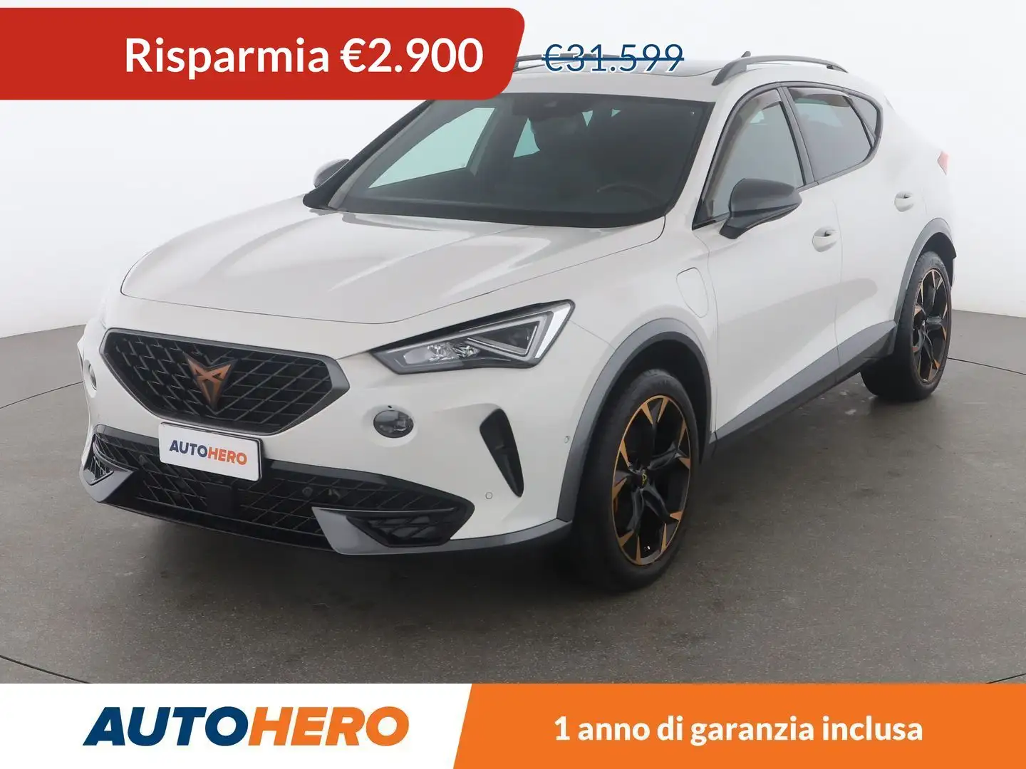 CUPRA Formentor 1.4 e-HYBRID DSG PHEV Bianco - 1