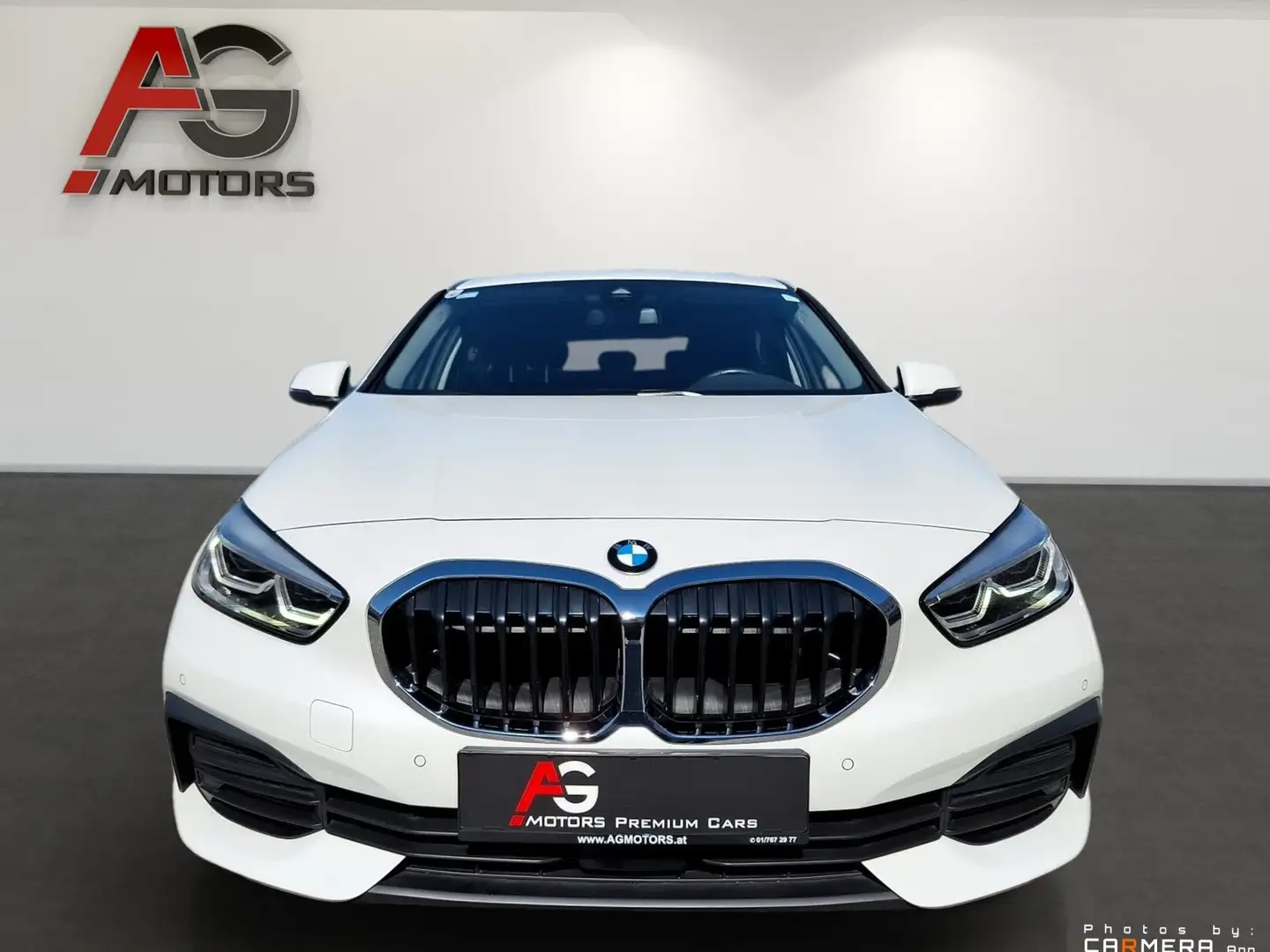 BMW 118 d Aut./LED/Navi/SHZ/PDC/Schaltwippen/ Tempomat Weiß - 2