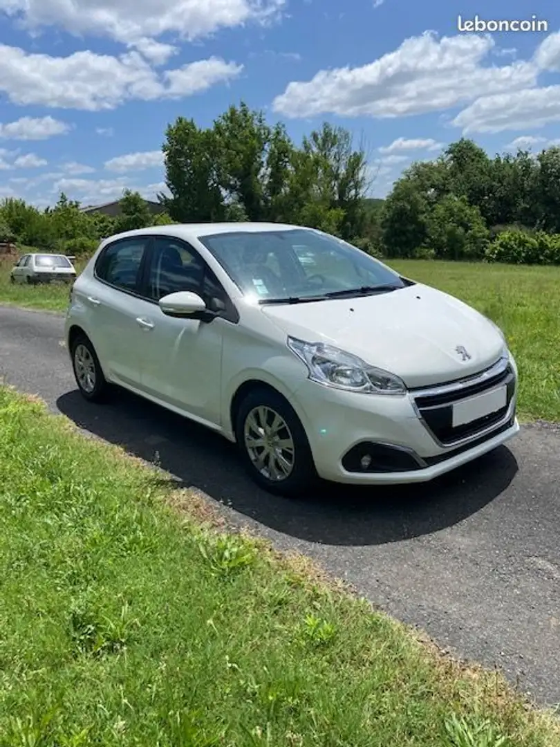 Peugeot 208 affaire premium pack bhdi 100 bvm 5 Blanc - 2