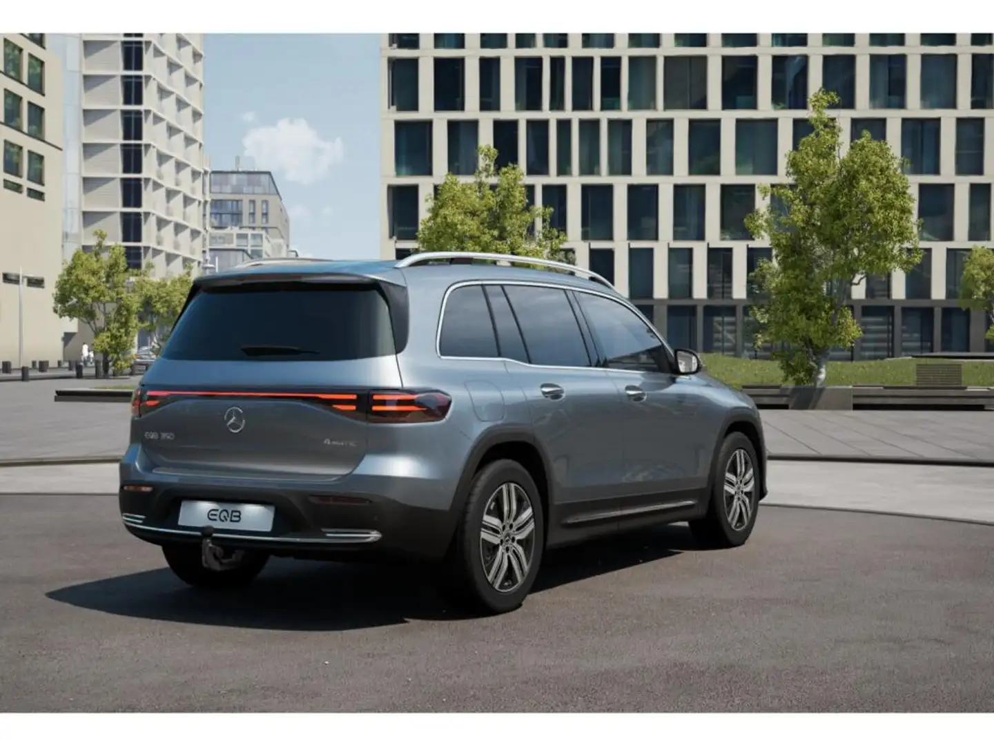 Mercedes-Benz EQB 350 4M PROGRESSIVE PANO AHK DISTRONIC WINTER Argent - 2