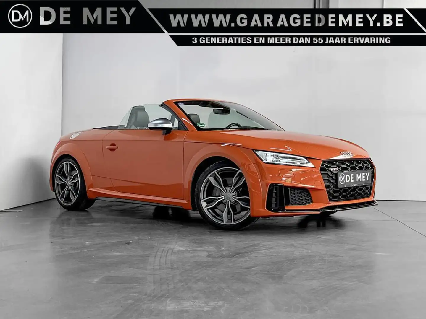 Audi TTS Roadster Quattro S-Tronic 306PK / Full PPF / Nieuwstaat / B & O / Carplay / Alcantara / Keyless Orange - 1