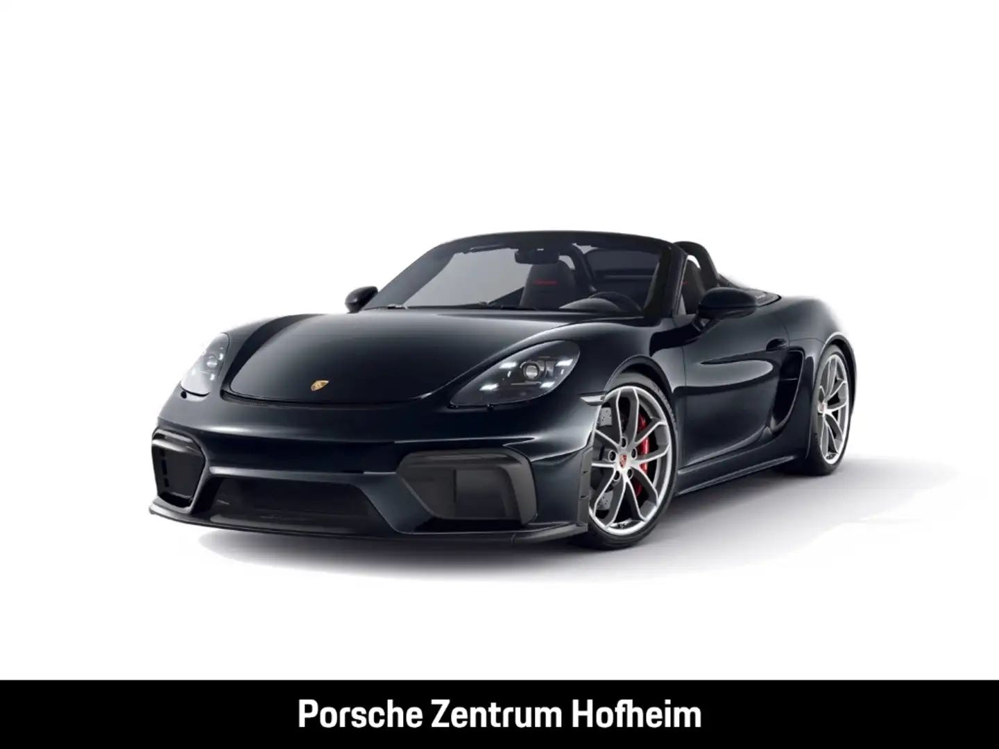 Porsche 718 Spyder BOSE Sport-Chrono Sportabgasanlage Černá - 1
