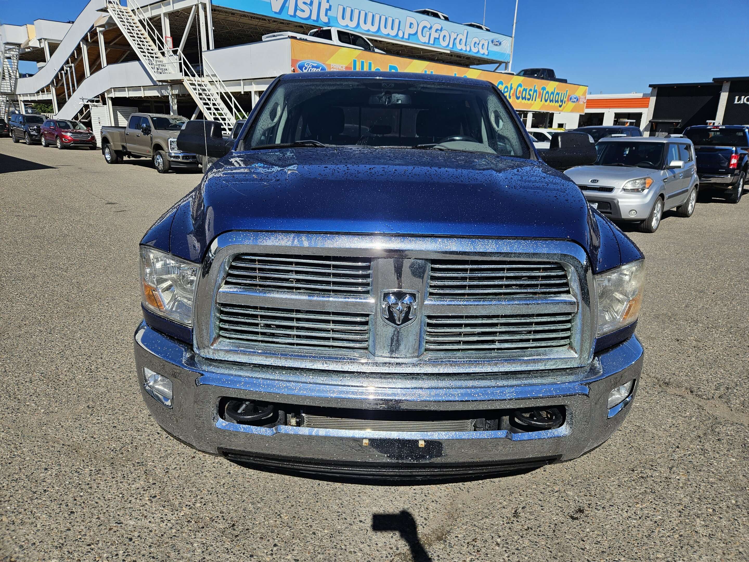 Deep Water Blue Pearlcoat 2011 RAM 3500 Pickup Truck  6-Speed Automatic