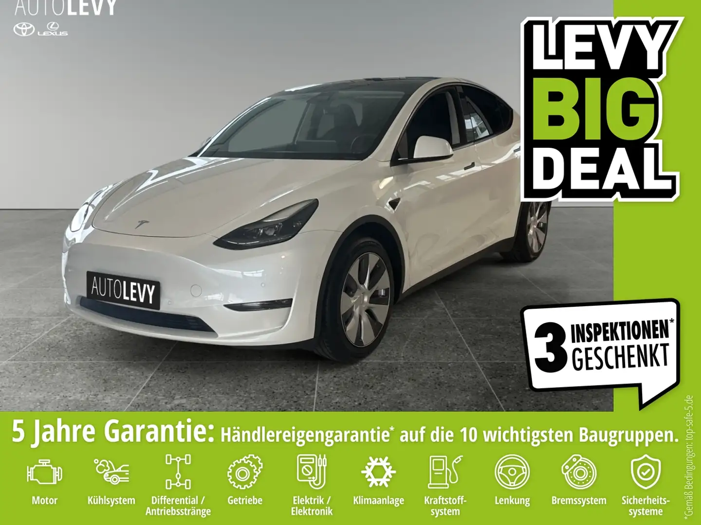 Tesla Model Y Long Range Dual AWD Alb - 1