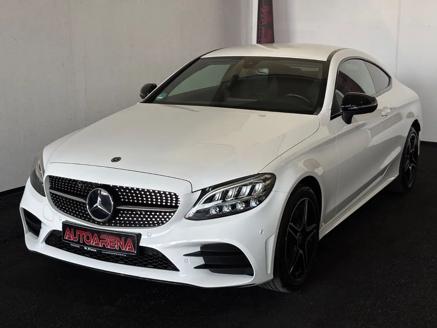 Mercedes-Benz C 180 Coupe AMG LINE|NIGHT EDITION|KAMERA|LED Blanco - 2