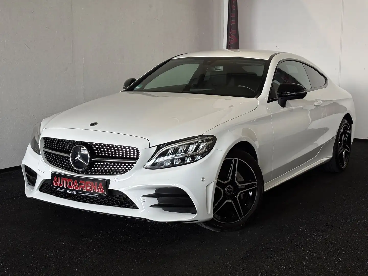 Mercedes-Benz C 180 Coupe AMG LINE|NIGHT EDITION|KAMERA|LED Blanco - 1