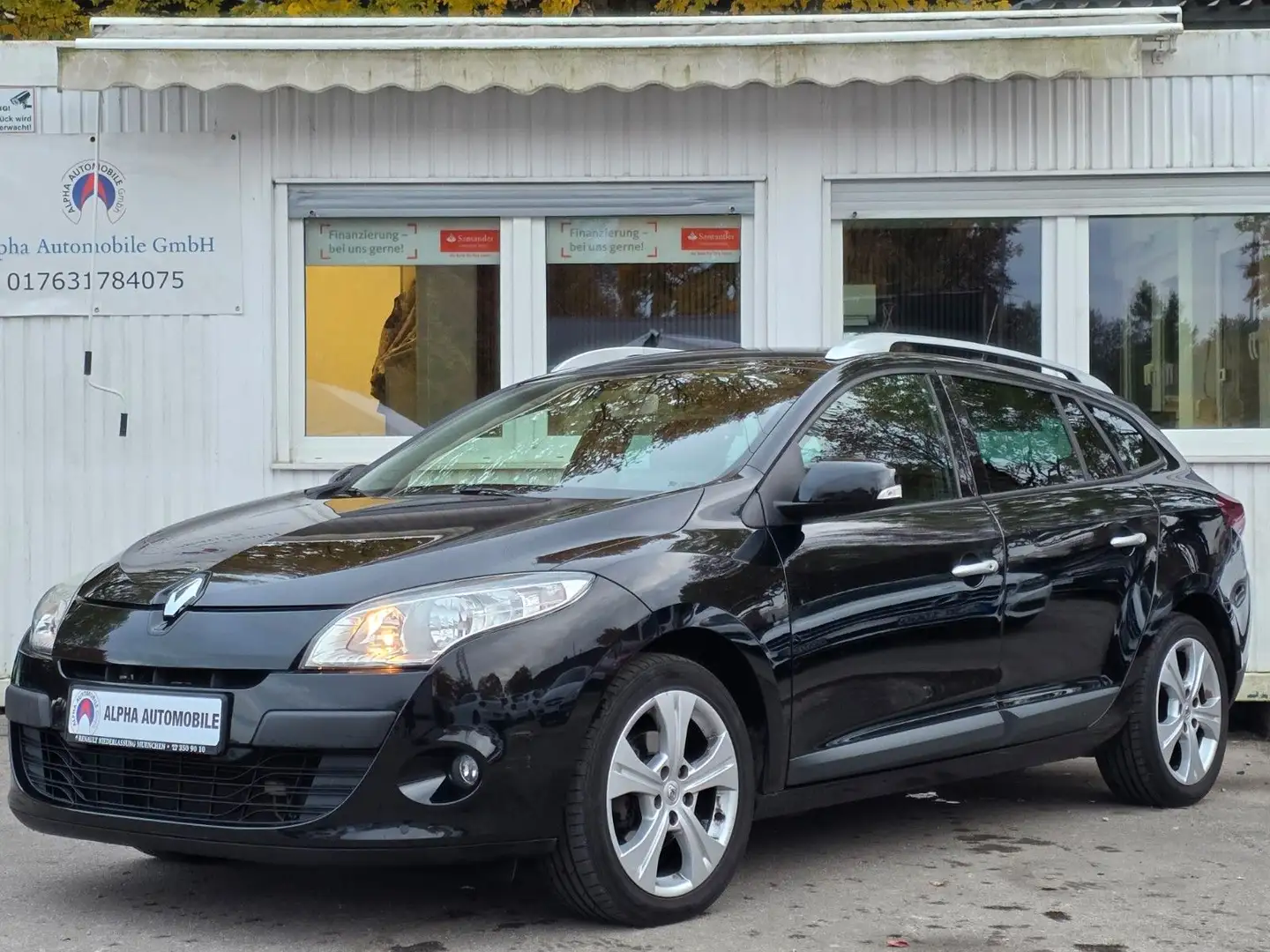 Renault Megane III Grandtour Dynamique Schwarz - 1