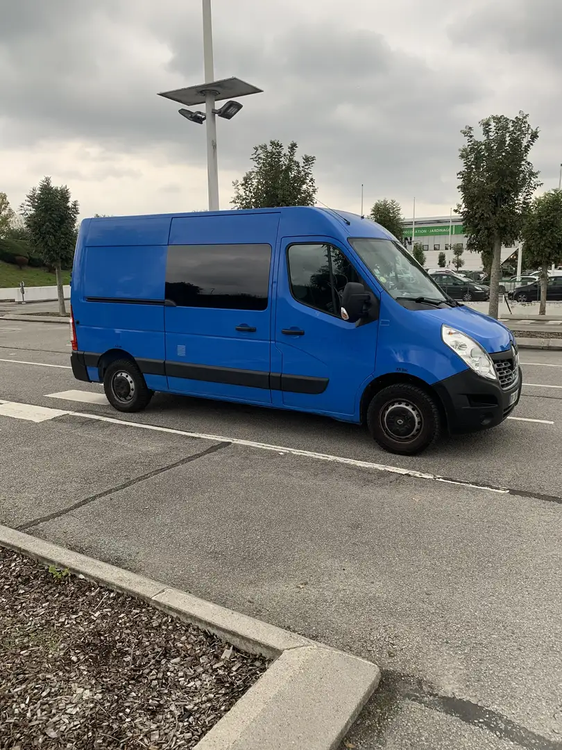 Renault Master MASTER CA L2H2 3.5t 2.3 dCi 110 GRAND CONFORT Bleu - 2