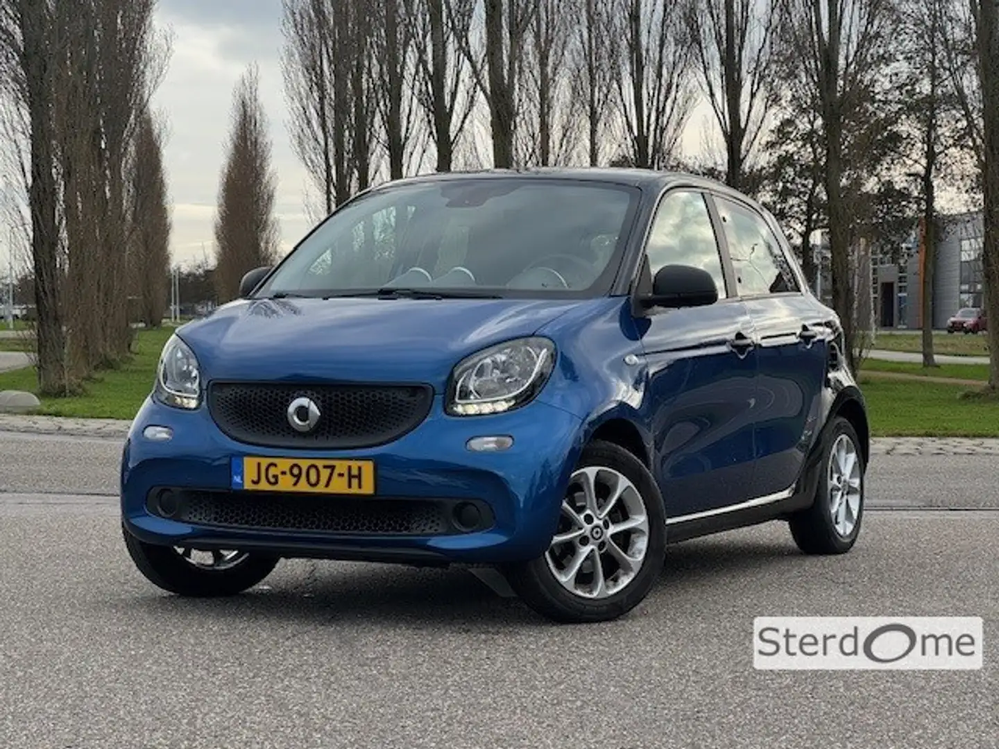 smart forFour 1.0 Pure l Airco l Audio l Bluetooth l Cruise Cont Bleu - 1