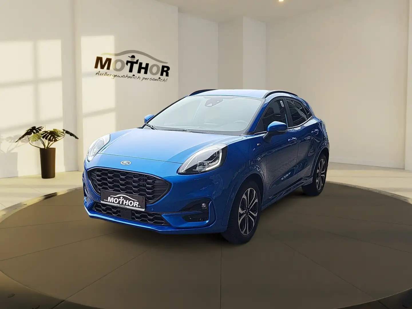 Ford Puma ST-Line 1.0 EcoBoost Klima  GJR Blauw - 2