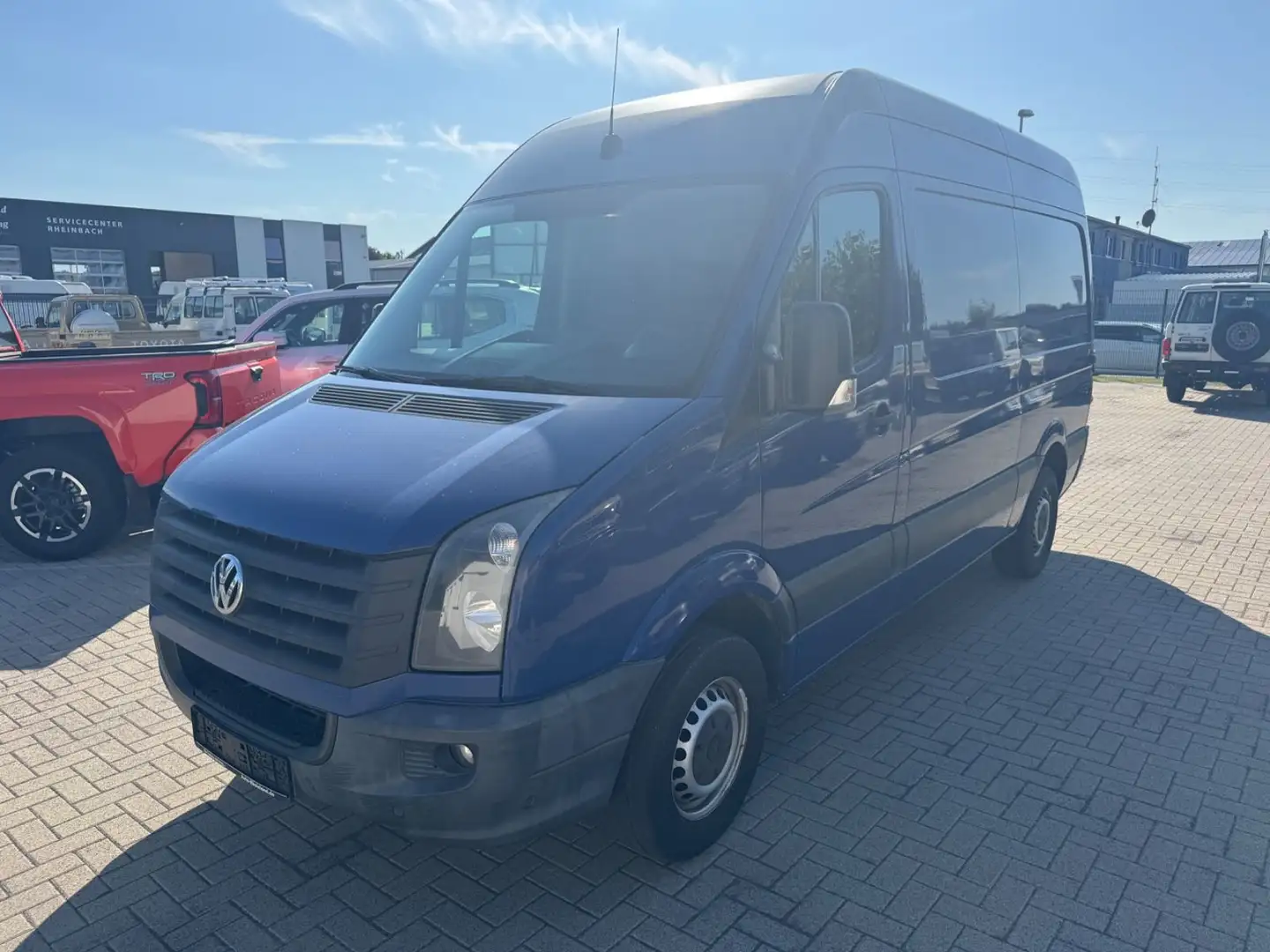 Volkswagen Crafter Kasten 35 mittel L2H2 Hochdach Klima Blau - 1