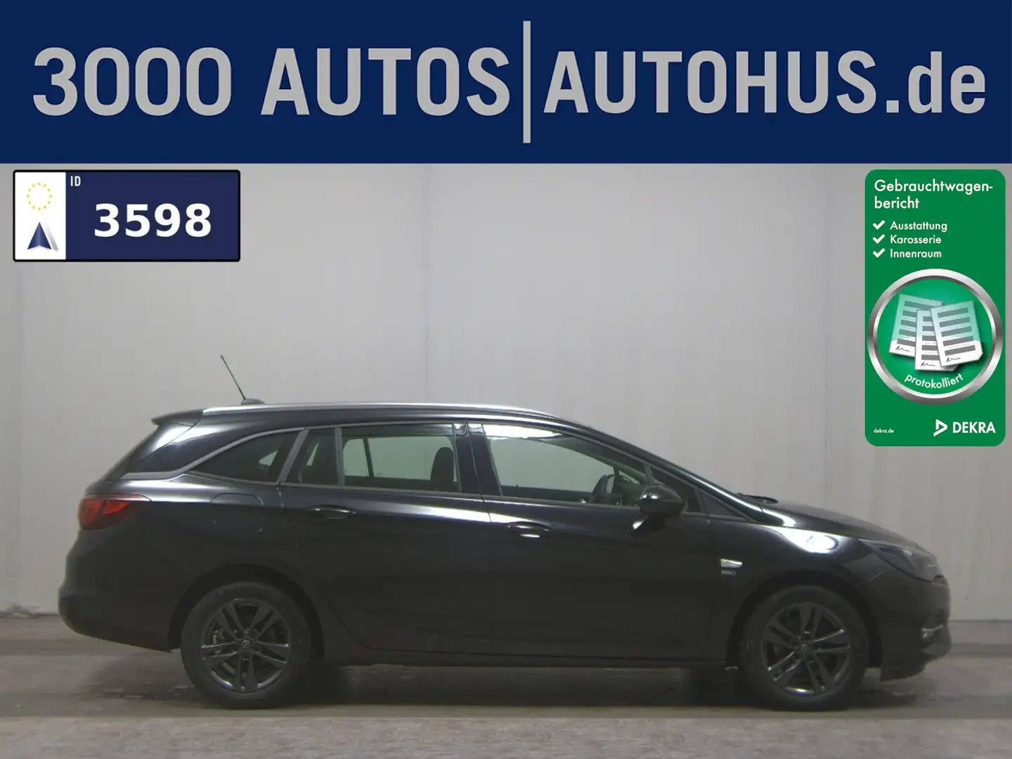 Opel Astra ST 1.5 D  2020 Navi LED Kamera SHZ Facelift Noir - 1