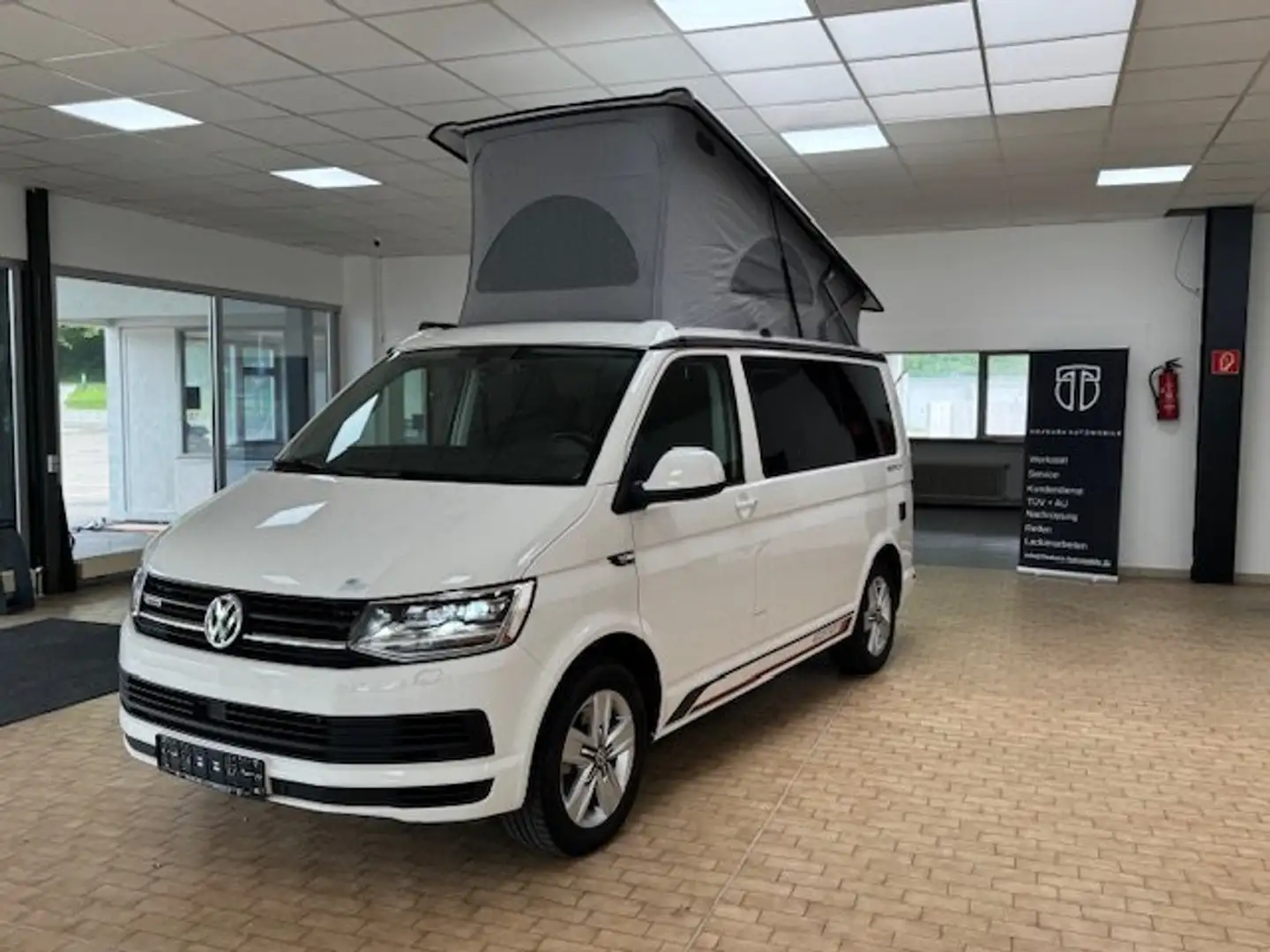 Volkswagen T6 California California Beach 4Motion Frontöffnung *ab 3,99% Weiß - 2