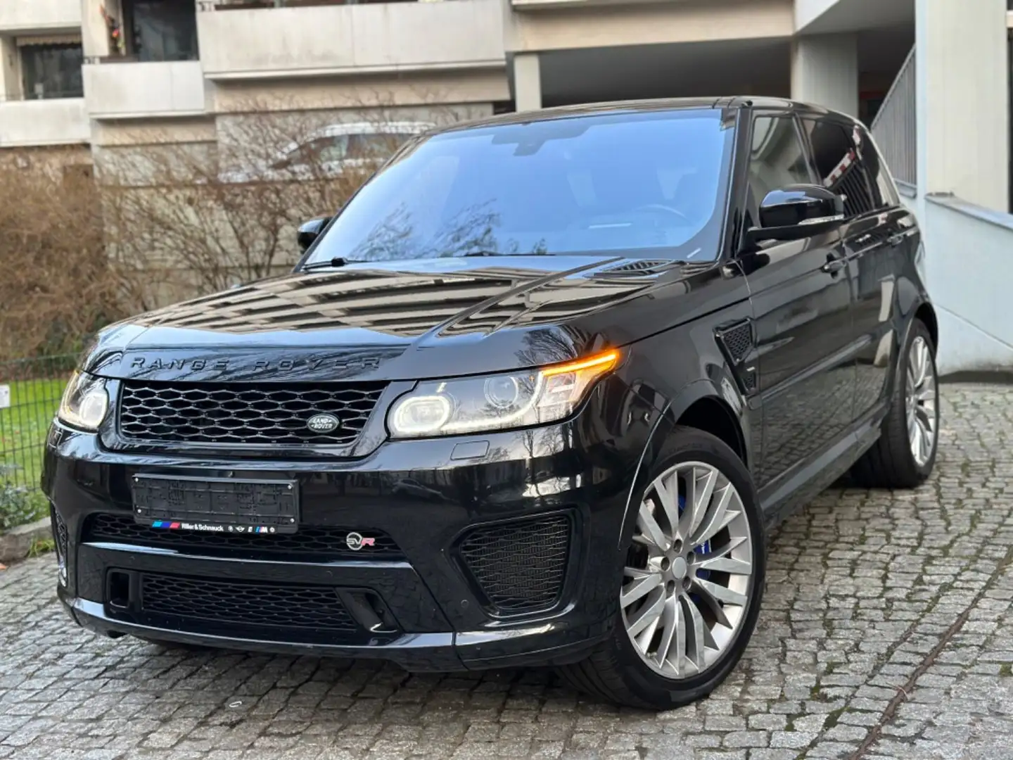 Land Rover Range Rover Sport 5.0 V8 SC SVR/Carbonpak./Headu Schwarz - 1