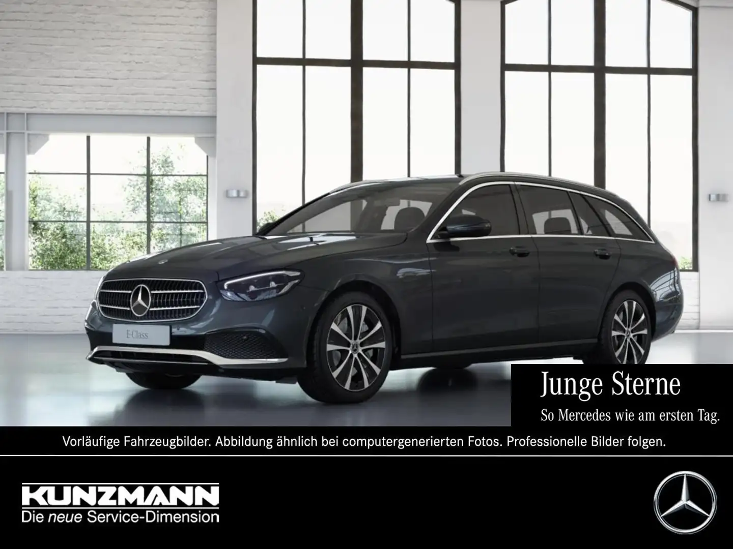 Mercedes-Benz E 300 de T Avantgarde Navi AHK Memory Kamera Grau - 1