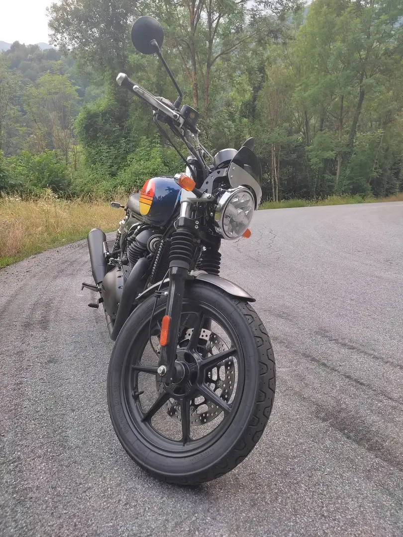 Royal Enfield Interceptor Barcelona Blue Blu/Azzurro - 1