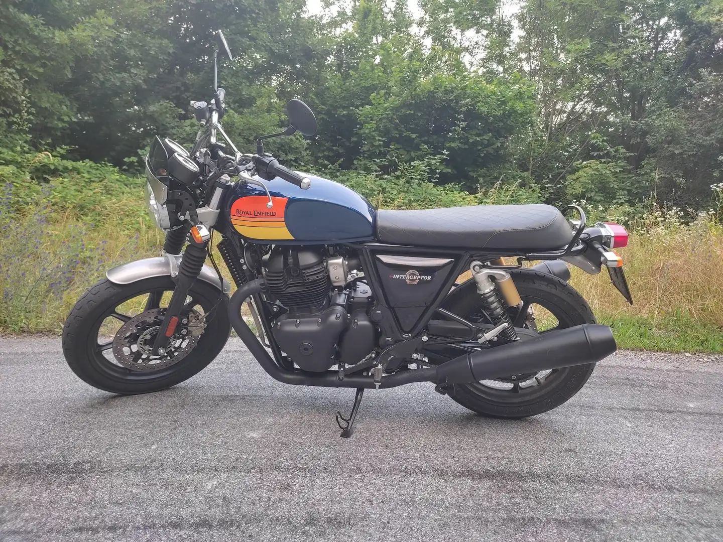 Royal Enfield Interceptor Barcelona Blue Blu/Azzurro - 2
