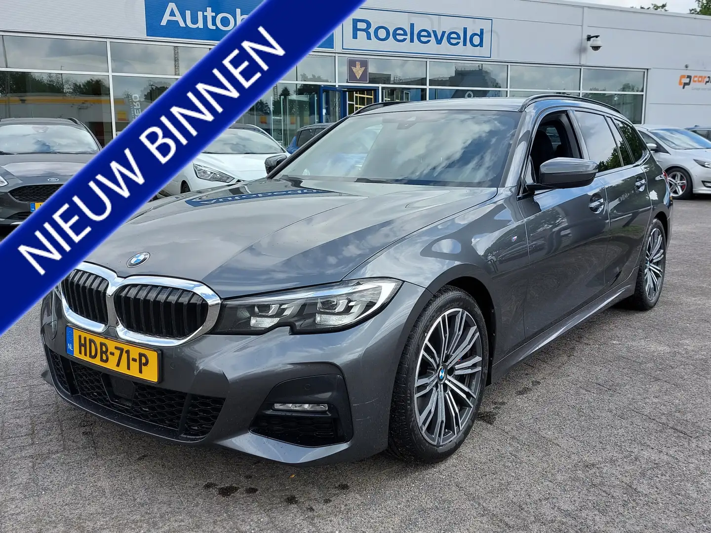 BMW 3-serie Touring 330i 258pk Automaat High Executive Gris - 1