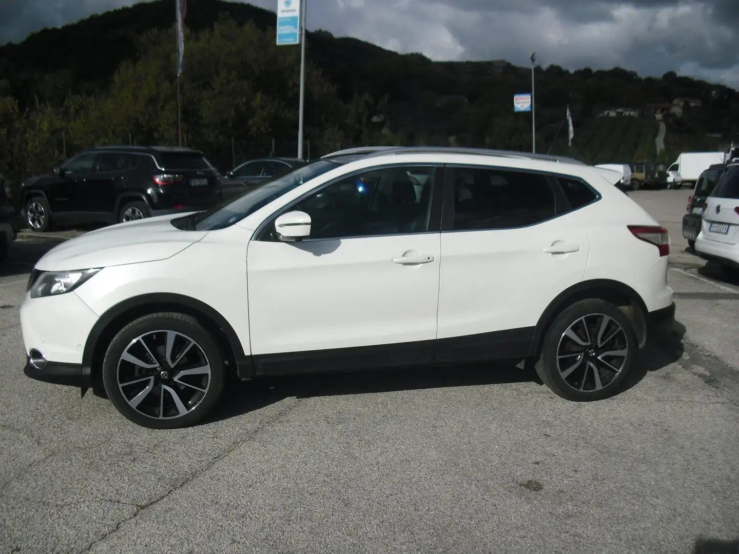 Nissan Qashqai 1.6 dci Tekna 4wd 130cv E6, full opt, ottime cond. Bianco - 2