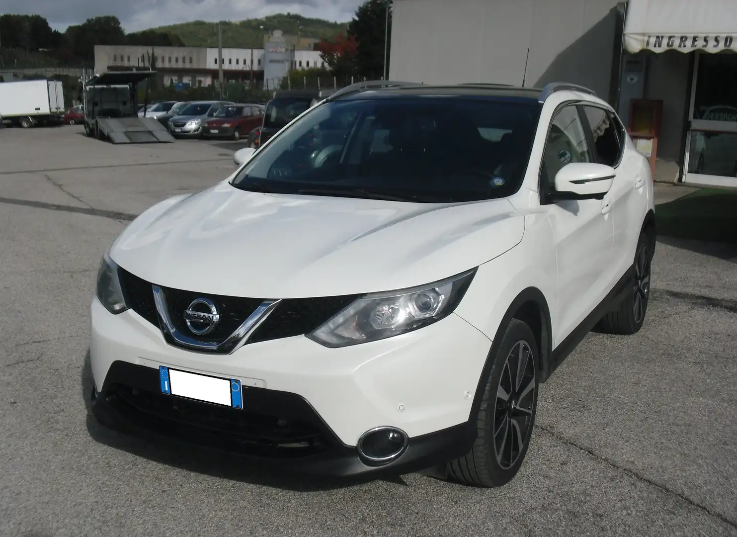 Nissan Qashqai 1.6 dci Tekna 4wd 130cv E6, full opt, ottime cond. Bianco - 1