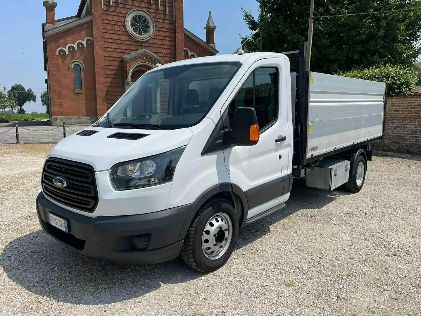 Ford Transit 350 2.0TDCi EcoBlue 130CV RIBALTABILE TRILATERALE Bianco - 2