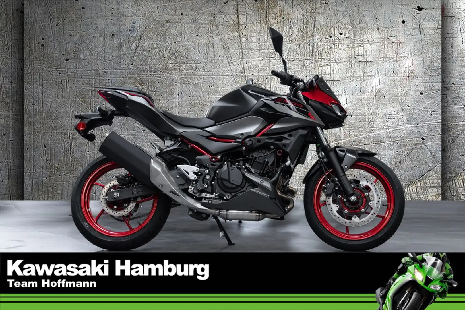 Kawasaki Z 500 SE ABS, 4 JAHRE WERKSGAR.,sofort lieferbar Nero - 1