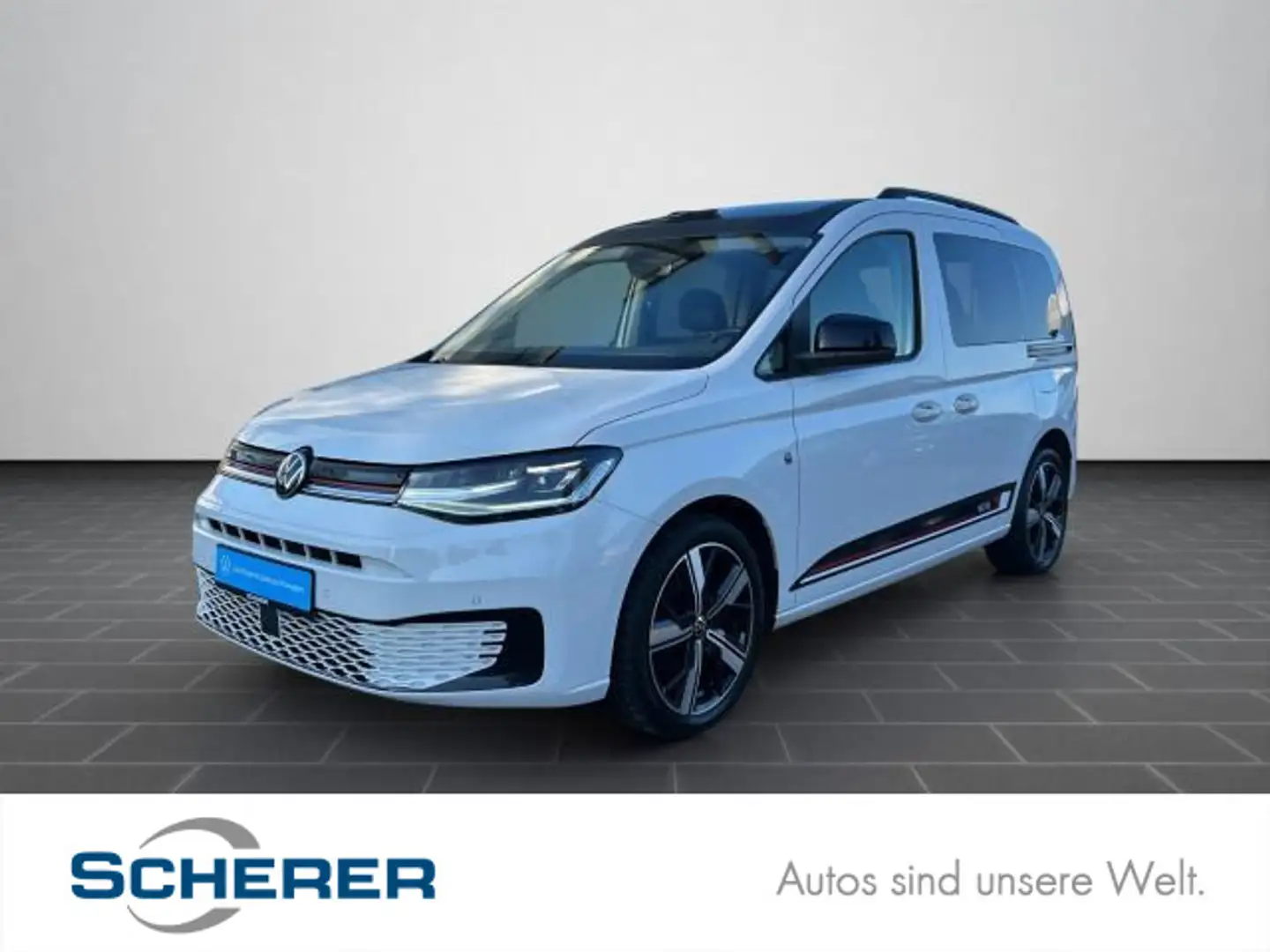 Volkswagen Caddy Move 2.0 TDI PANO NAVI CARPLAY SHZ LED Weiß - 1
