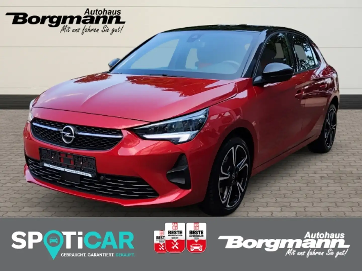 Opel Corsa GS Line 1.2 Turbo Sitzheizung - Apple CarPlay - Re Rosso - 1