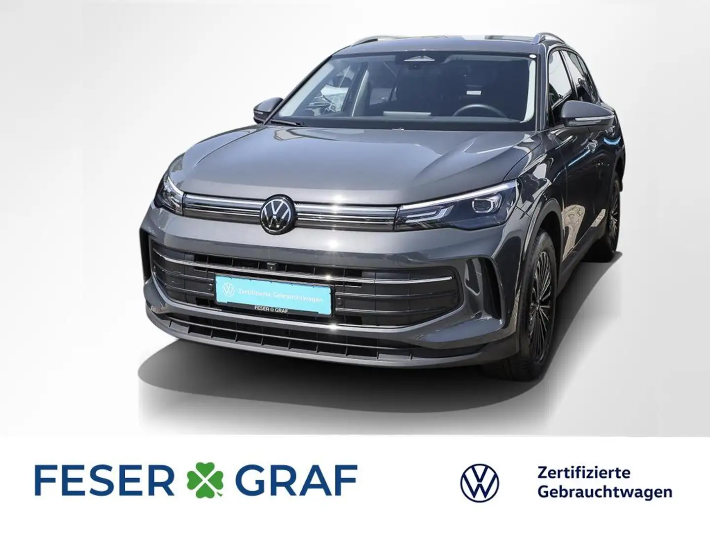 Volkswagen Tiguan 1.5 eTSI Life Neues Modell DSG AHK Navi Grau - 1