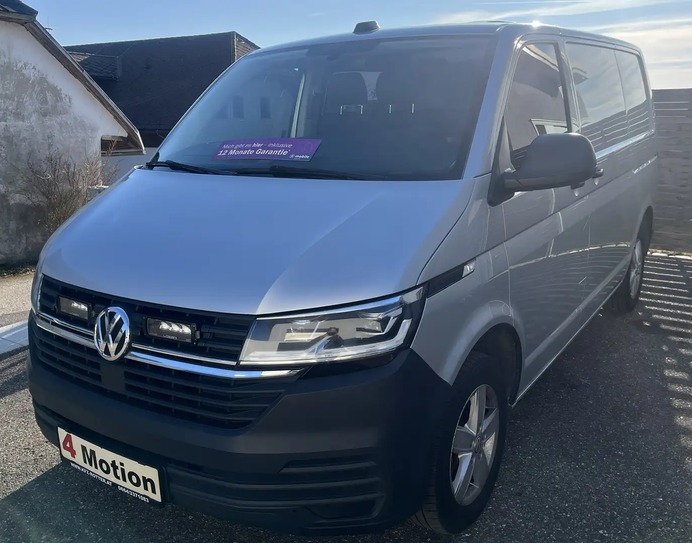 Volkswagen T6.1 Kastenwagen 2,0 TDI 4 Motion DSG LED ACC MFL Silber - 1