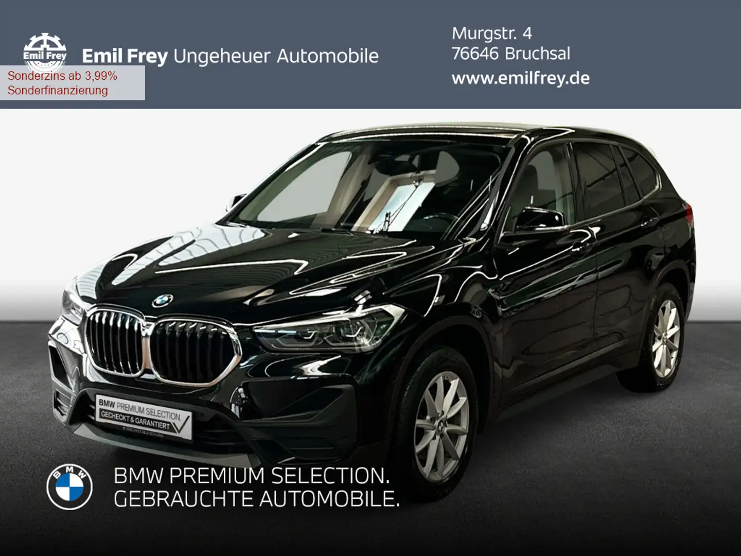 BMW X1 xDrive18d Aut. Advantage Nero - 1
