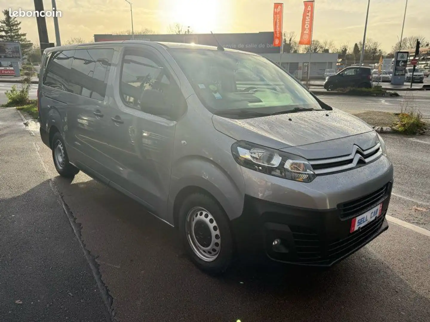 Citroen Jumpy Spacetourer 1.5 bluehdi 120ch COMBI XL 9 PLACES Gris - 2