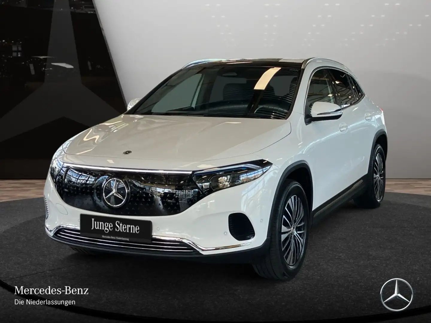 Mercedes-Benz EQA 350 4M PROG+ADVANCED+PANO+KAMERA+SPUR Weiß - 2