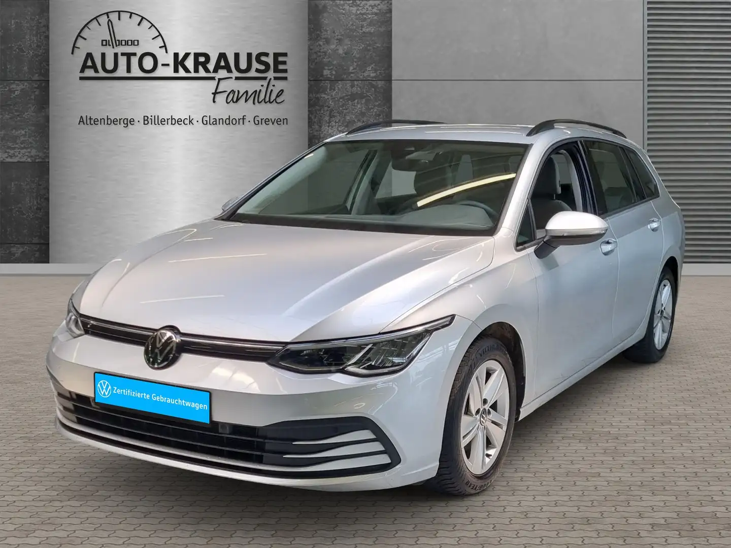 Volkswagen Golf VIII 1.5 eTSI Life LED Klima Parksensor Silber - 1