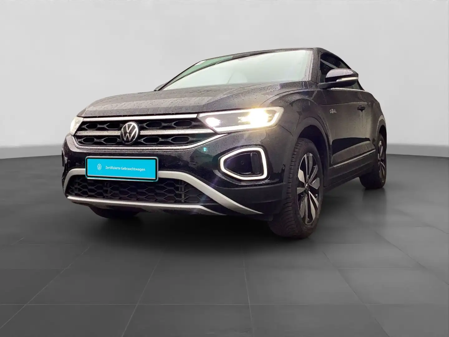 Volkswagen T-Roc Cabrio 1.0 TSI GOAL LED+ NAVI KAMERA LM17 Schwarz - 2