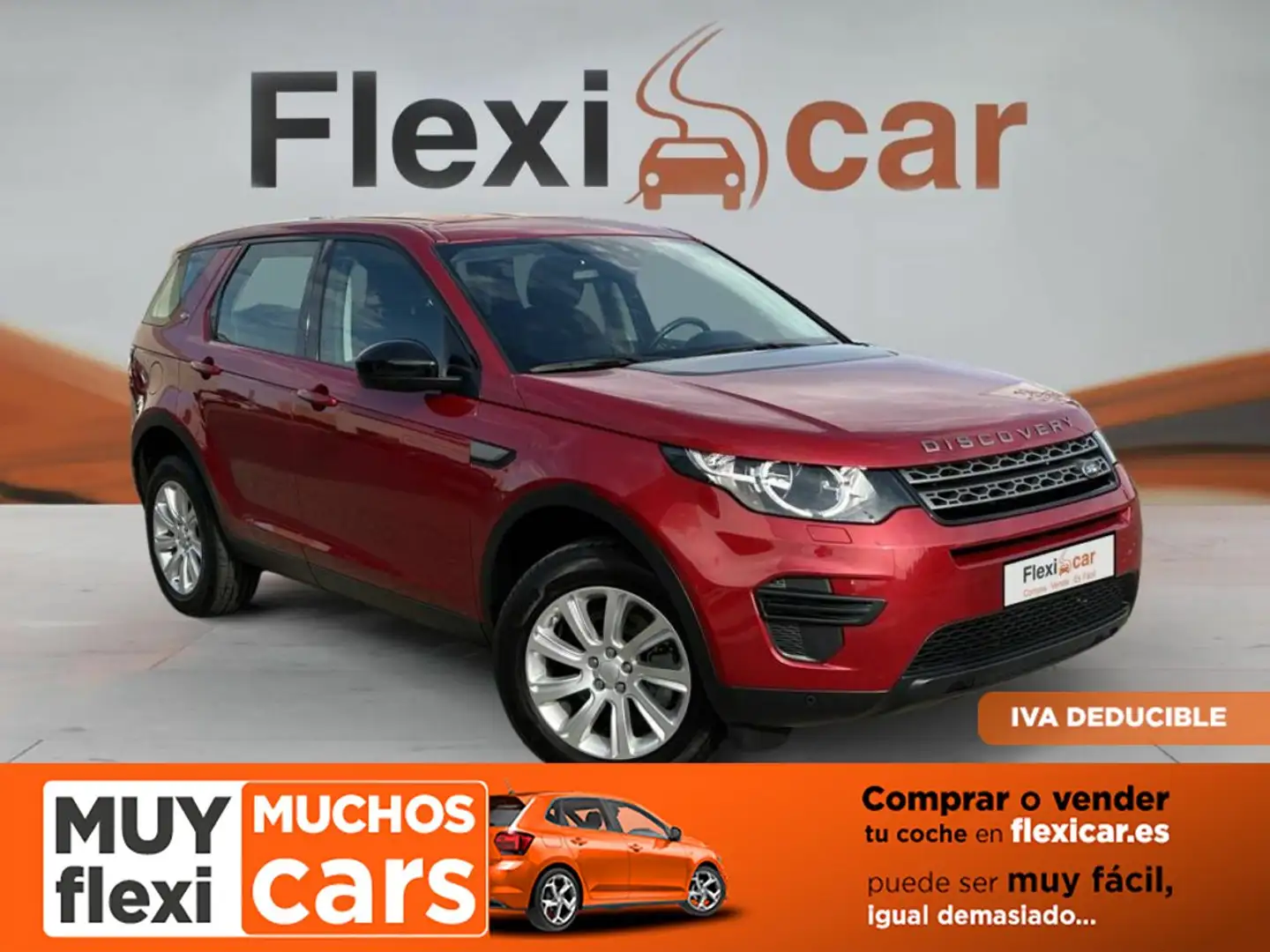 Land Rover Discovery Sport 2.0TD4 Pure 4x4 Aut. 150 Rojo - 1