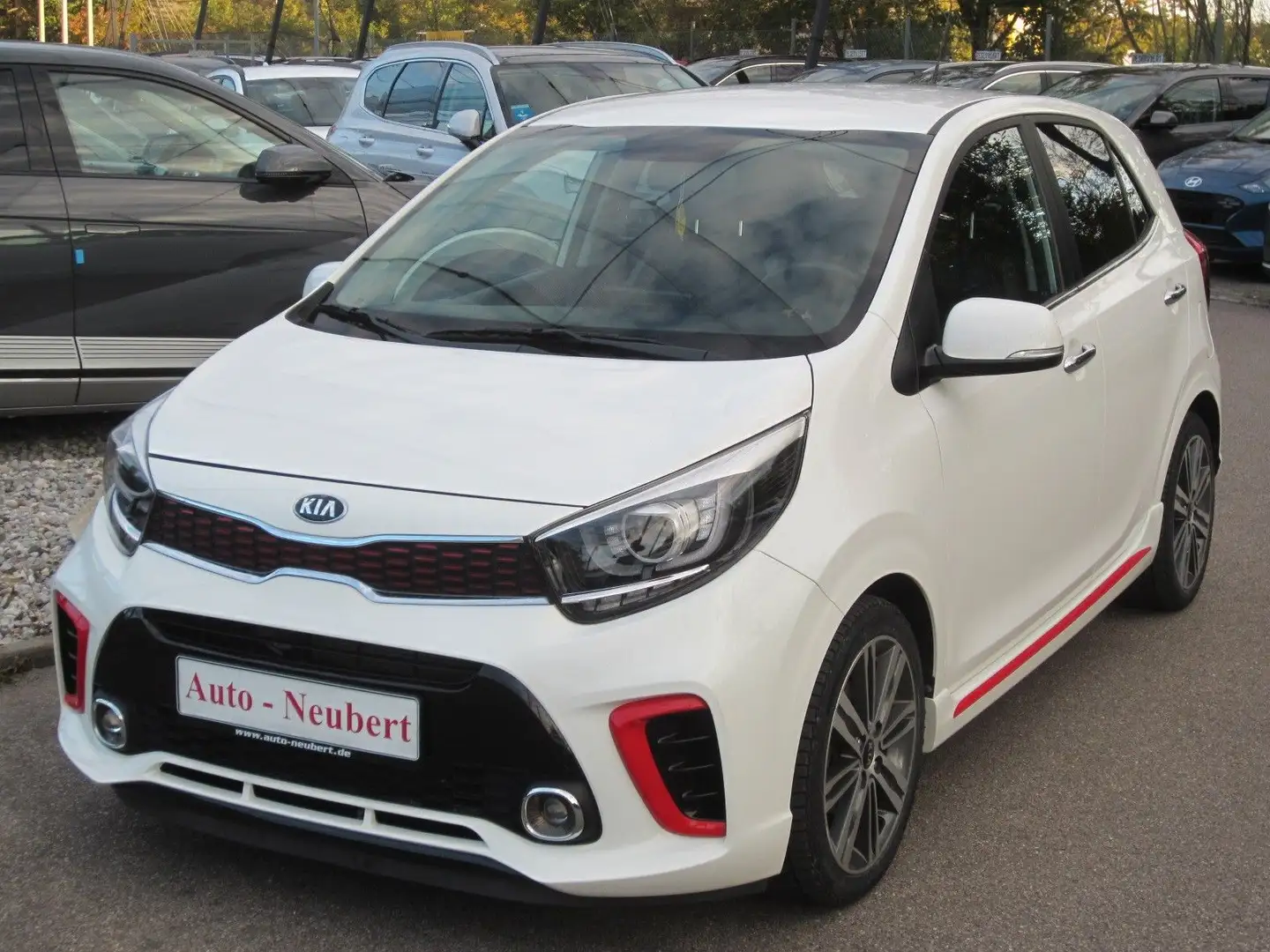Kia Picanto GT-Line*AUTOMATIK*LEDER*NAVI*KAMERA* Wit - 2