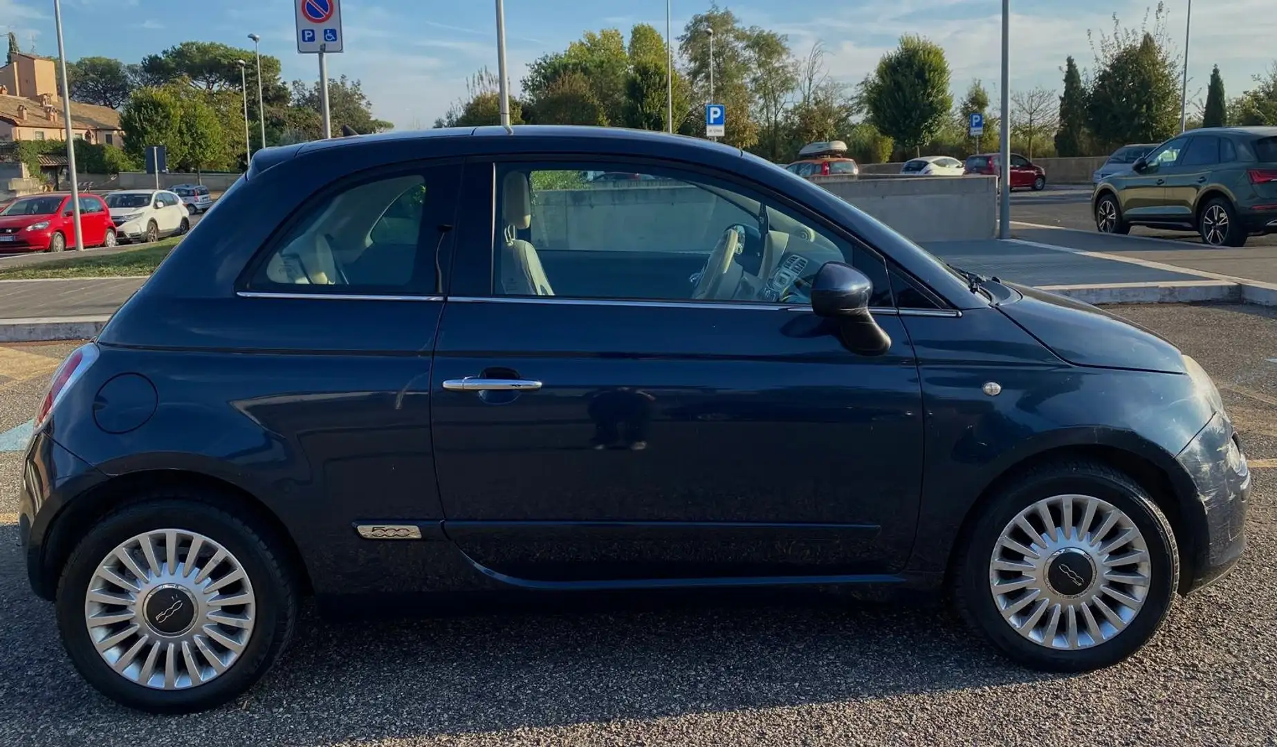 Fiat 500 500 1.2 Lounge 69cv Blu/Azzurro - 1