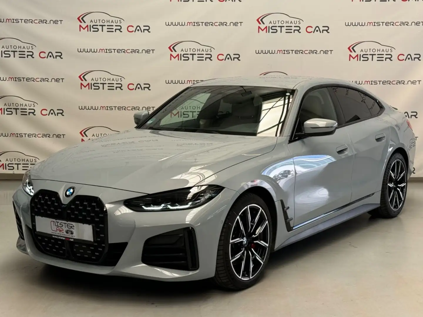 BMW 420 420i M Sport ACC/DIGI/KEY/NAVI/LED/SPUR/TOT/19 Grau - 1