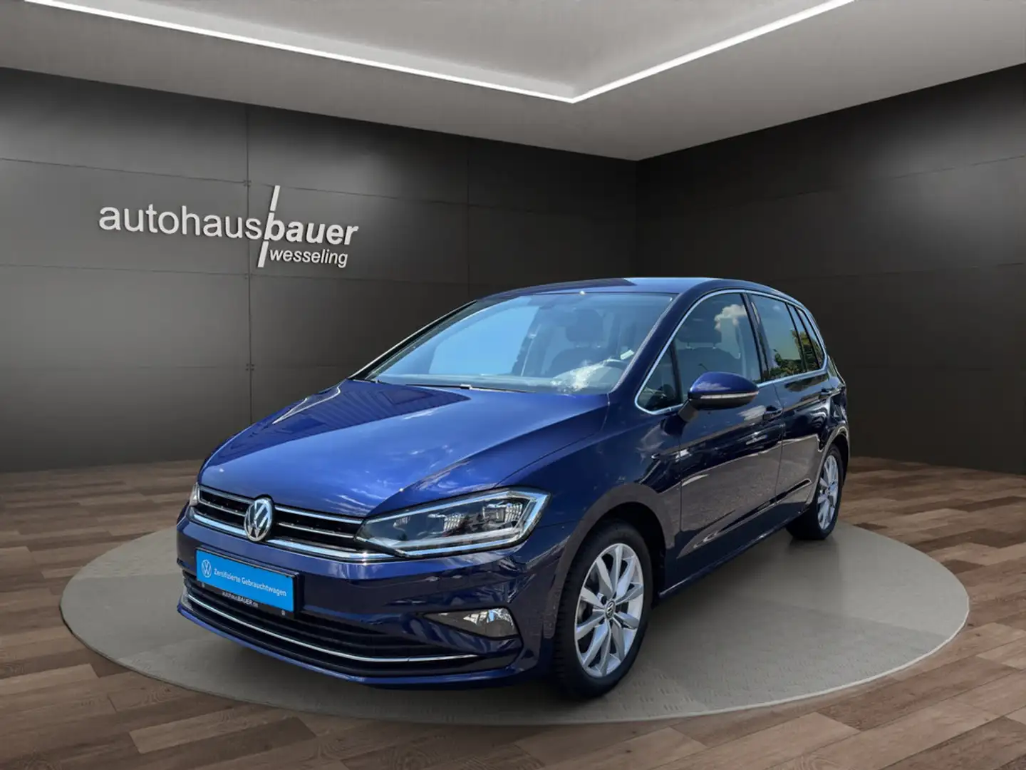 Volkswagen Golf Sportsvan 1.5 TSI Highline NAVI ACC LED Blau - 2