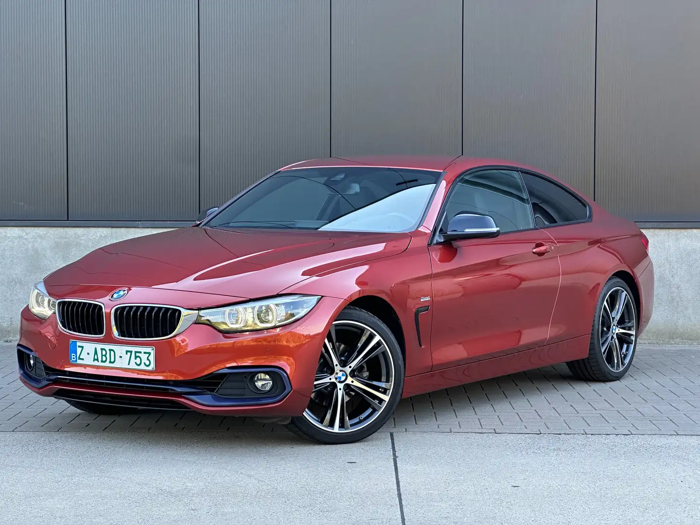 BMW 420 420i Coupe Aut. Sport Line Оранжевый - 1