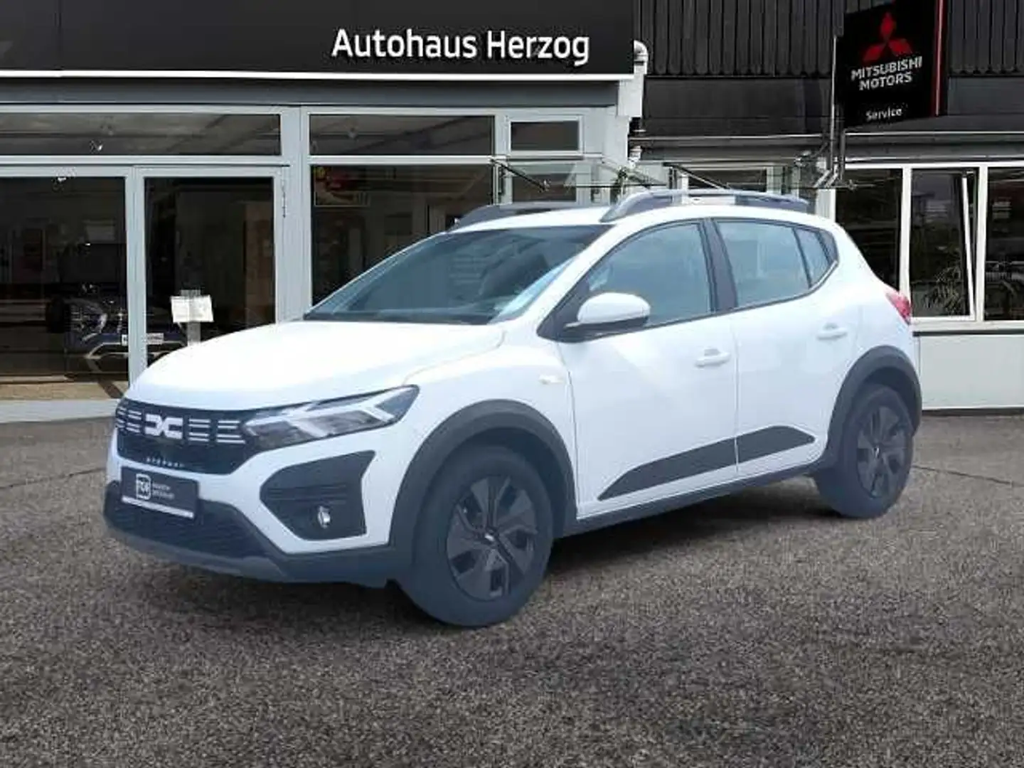 Dacia Sandero SANDERO 1.0 Stepway Expression "KLIMAAUTO" Blanc - 1
