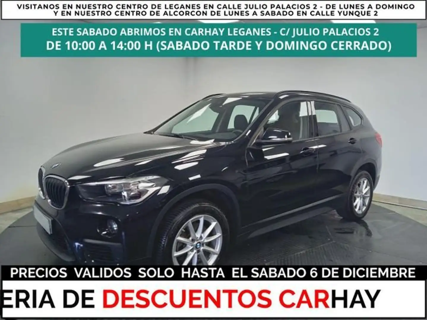 BMW X1 1.5i sDrive18 OPF (EU6d-TEMP) Negro - 1