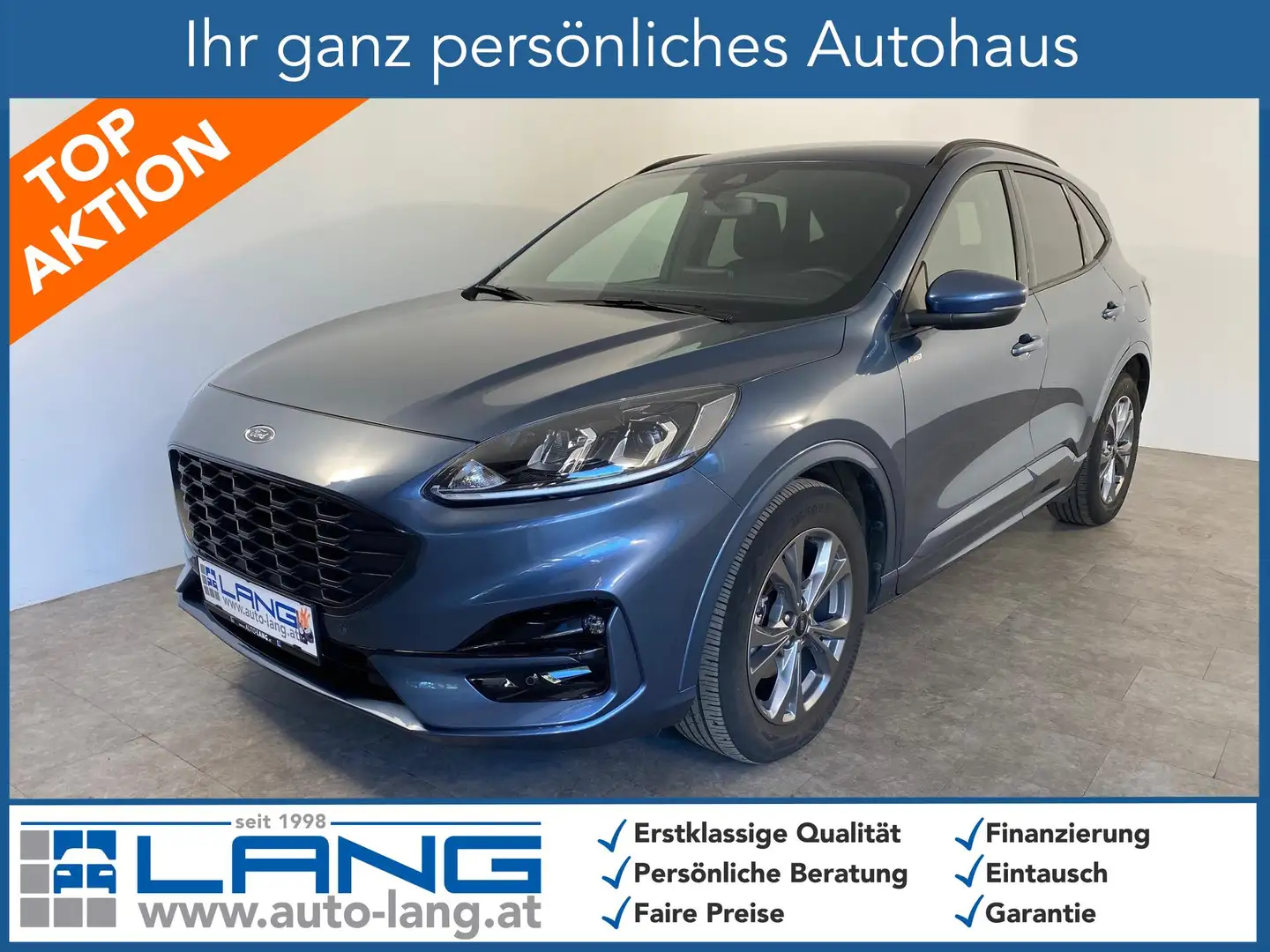 Ford Kuga 2.0 EcoBlue ST-Line LED*NAVI*RFK 88 kW (120 PS)... Blau - 1