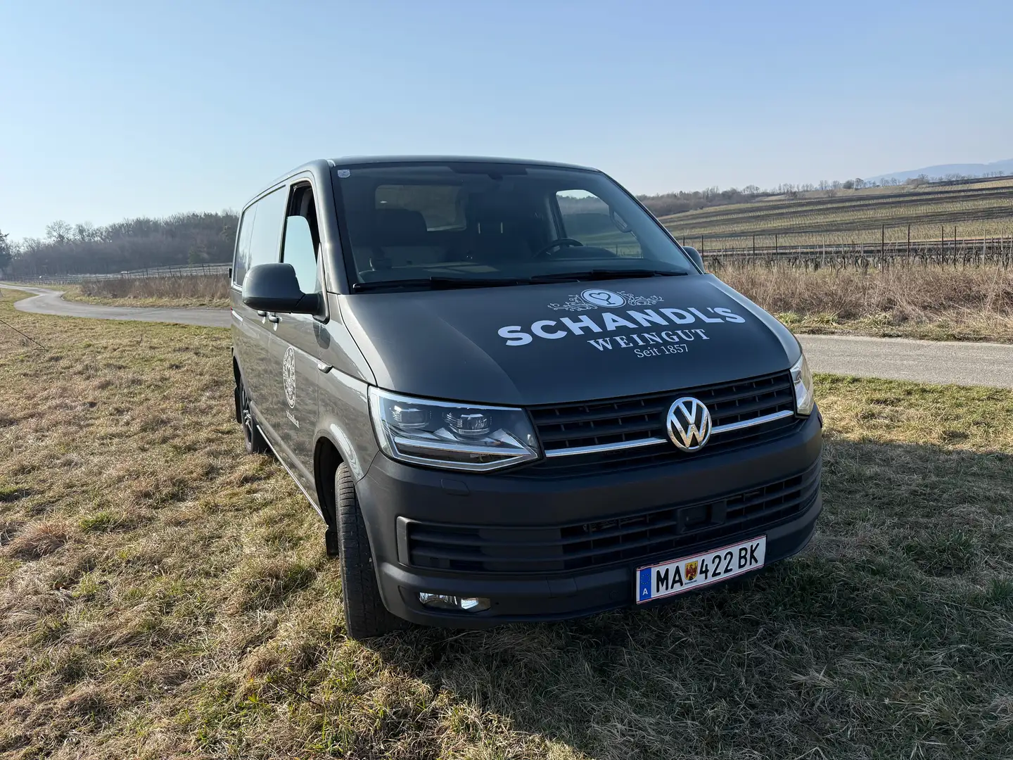 Volkswagen T6 Transporter Kastenwagen 4Motion Automatik Grau - 2