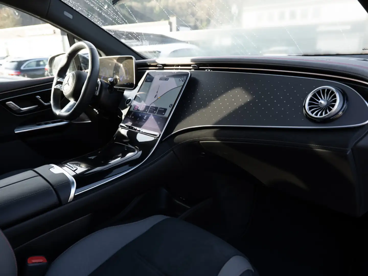 Mercedes-Benz EQE SUV EQE 350+ SUV AMG-Sport/Pano/Burm/360/Night/Distr Schwarz - 2